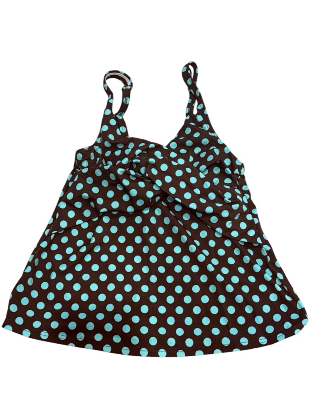 VENUS Polka Dot Tankini Top Size 4